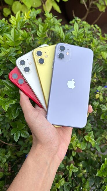 Apple iPhone: IPhone 11, 64 GB, Jet Black, Zəmanət, Kredit, Barmaq izi