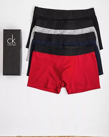 Байпактар жана ич кийимдер: Мужские боксеры Calvin Klein — набор из 5 штук+ 5шт носки в по подарок — 4