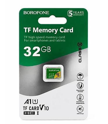 Фото и видеокамеры: Карта памяти BOROFONE microSD (TF) 32 ГБ - Объем: 32 GB - — 2