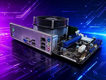 ddr4 ecc: Материнская плата для ПК, Б/у, ASRock, LGA1155, Micro-ATX — 1