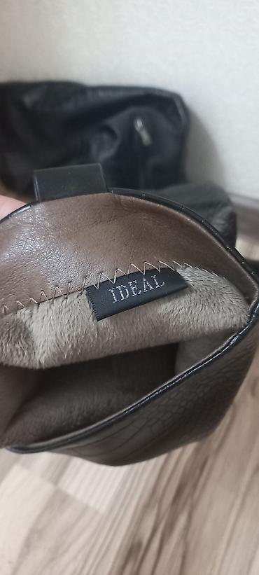 зимние тапочки: Сапоги, 39, IDEAL, Б/у, цвет - Черный, Самовывоз, Платная доставка — 3