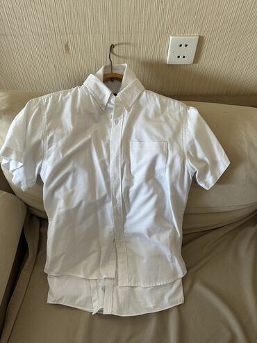 dini koynekler: Школьная белая рубашка, 7-10 классы