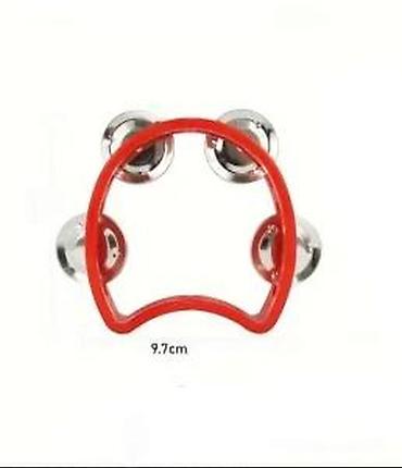 Muzički instrumenti za decu: DAIRE DEČIJE 6 BOJA | Odlične dečije daire 5 duplih činela Dimenzije — 17