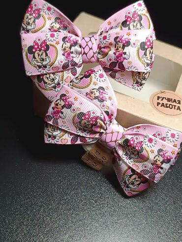Аксессуары для волос: Бантики, заколки, галстуки броши ручной работы. в единственном — 30