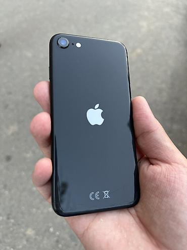 IPhone SE 2020, 64 GB, Black Titanium, Kredit, Zəmanət, Simsiz şarj