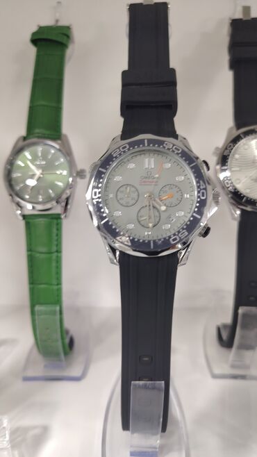 Qol saatları: Yeni, Qol saatı, Omega, rəng - Qara — 11