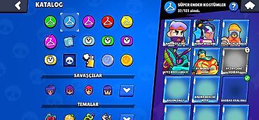 gumuş əşyalar: Brawl Stars hesabı – yüksək kuboklu və zəngin kontentli - Kupa yolu — 4