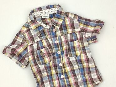 bluzka z kotem dla chłopca: Blouse, 9-12 months, condition - Perfect