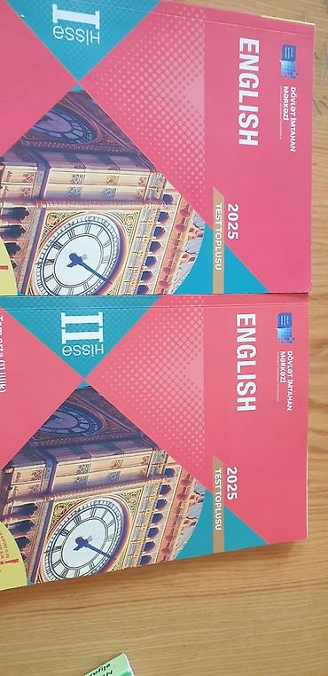 Testlər: Məhsul: “English – Test Toplusu 2025” (Dövlət İmtahan Mərkəzi) 2si — 1