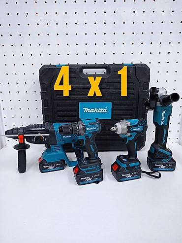 panasonic eneloop: Комплект аккумуляторного инструмента Makita 36V в кейсе Состав — 5