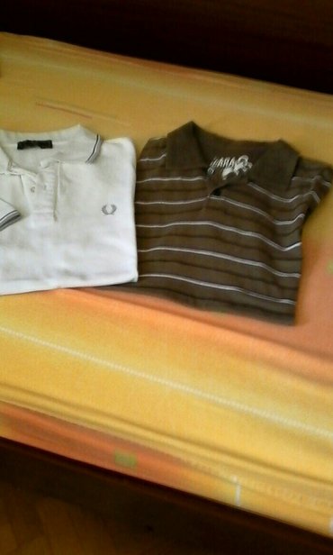 Majice: Zara muška polo majca, L veličina, svetlije braon boje sa belim na lalafo.rs — 2 Majice: Zara muška polo majca, L veličina, svetlije braon boje sa belim — 2