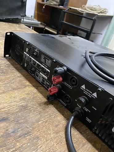 Усилители звука: Б/у, Концертный, 2000 Вт, Класс: D, Каналов: 2 — 7