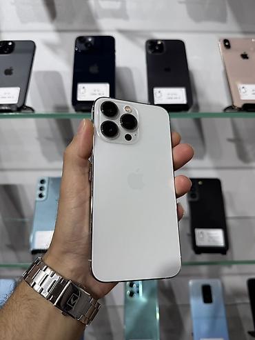 IPhone 13 Pro, 256 GB, Gümüşü, Simsiz şarj lalafo.az -da IPhone 13 Pro, 256 GB, Gümüşü, Simsiz şarj