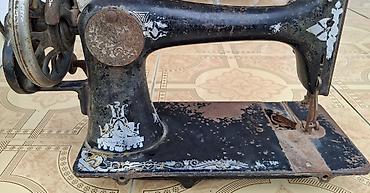 tikis masni: Məhsul: Singer tikiş maşını (mexaniki, əl çarxlı) Model/mühür: “THE — 5
