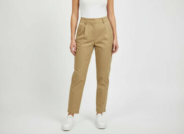 Women's Pants: Stradivarius, Spodnie materiałowe damskie, rozmiar M