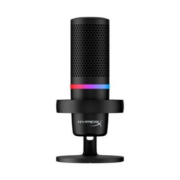 ses aparatı: MICROPHONE HYPERX DUOCAST USB RGB karobkasiz 2-əl