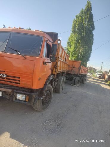 пескабло: Услуга селхоз камаз с прицепом грави,шебенотсев,пескаблок,кирпич