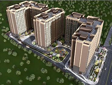 байтик тауэр: 3 комнаты, 99 м², Улан-2 мкр Элитка, 15 этаж, ПСО (под самоотделку) — 2