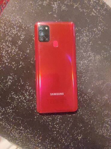 Samsung Galaxy A21S, rəng - Qırmızı
