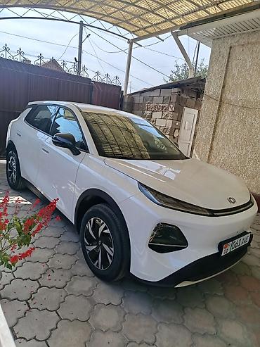 Электротранспорт: Электромобиль компактного класса (кроссовер) — белый кузов — 6