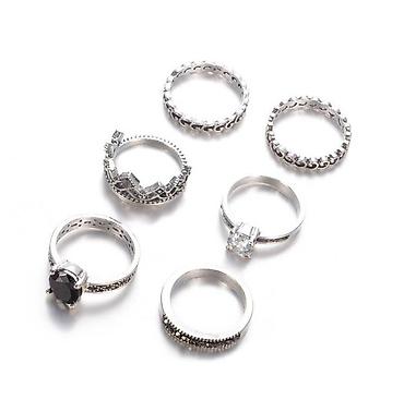 Бижутерия: Кольца шакектер в винтажном стиле 💍 Создайте изысканный акцент в — 4