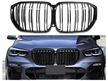 решетка бмв: Ноздри - Решетка радиатора BMW X5 G05, ///М стиль, черный глянец