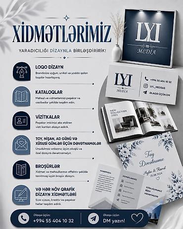 reklam meneceri ne demekdir: Dəvətnamələr,sivilər, loqolar duzəldirəm — 1