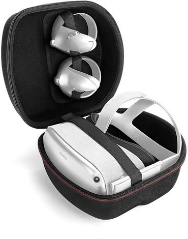 Геймпады (Джойстики): Кейс/сумка для Oculus Quest 2/1. Защищает гарнитуру от ударов, царапин
