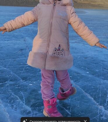 детские куртки на девочку зима: Детская куртка для девочки, б/у 5-6 лет