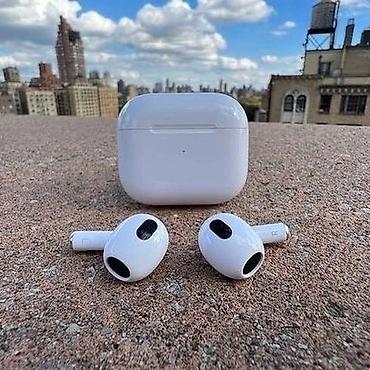 apple charger: Airpods 3 Luks klass 55Yox 35 AZN ⚜️Görünüş orginal ilə 1:1💯 — 3