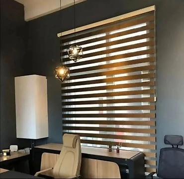 Jalüzlər: Jalüz pərdələr – müxtəlif model və dizaynlar - Zebra jalüz: Qəhvə — 13