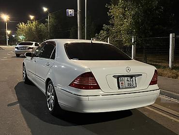 мерс 500: Mercedes-Benz S-Class: 2003 г., 5 л, Автомат, Бензин, Седан — 5
