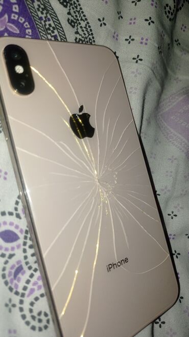 iphone 14 en ucuz: IPhone Xs Max, Qızılı, Zəmanət, Simsiz şarj, Face ID