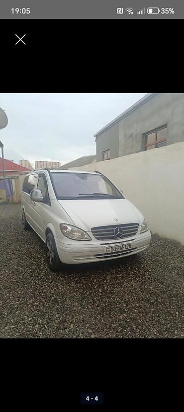 turbo az vito viano: Mercedes-Benz Vito mikroavtobus - Kuzov: ağ rəng, sürgülü yan qapı — 3