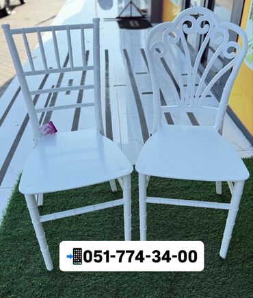 Stullar: Plastik banket/stul modelləri - Material: möhkəm plastik (yüngül — 5