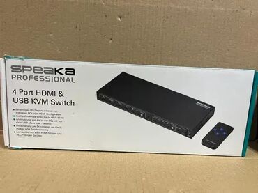 Druga oprema za računare i laptopove: *** AKCIJA *** #2608 SpeaKa Professional KVM svič 4 porta HDMI USB — 3