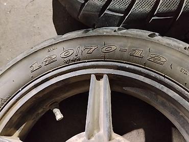 r17 honda: Колеса в сборе <130 / 70 / R <13, Лето, Б/у, Комплект, Литые — 2