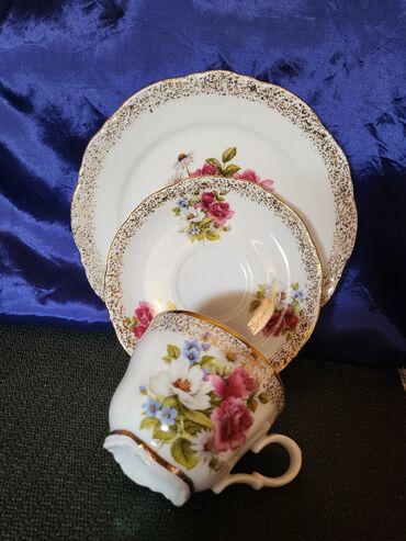 Kuhinjski setovi: Set 1950g+ Mitterteich porcelan Bavaria. Trodelni set,sve na njemu — 8