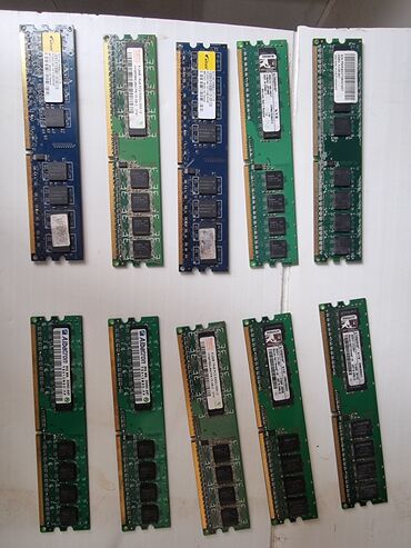 ddr2 2gb ram: Operativ yaddaş (RAM) Kingston, < 1 GB, < 1333 Mhz, DDR2, PC üçün, Yeni