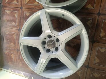 Диски: Литые Диски R 18 Mercedes-Benz, Комплект, отверстий - 5, Б/у — 7