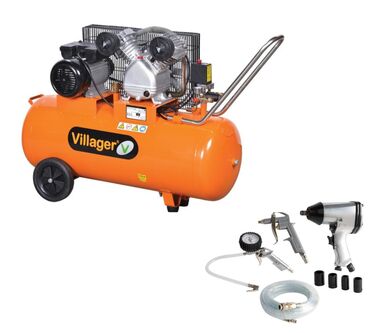 polovni delovi za stihl motorne testere: Kompresor VAT VE 100 L + Poklon Set VAT-S10 10/1 Kompresor VAT VE 100