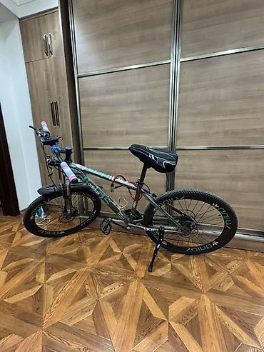 adidas velo: Sport velosiped 26. Hər iki təkərdə yeni alınıb. Oturacağı üçün çexolu — 1