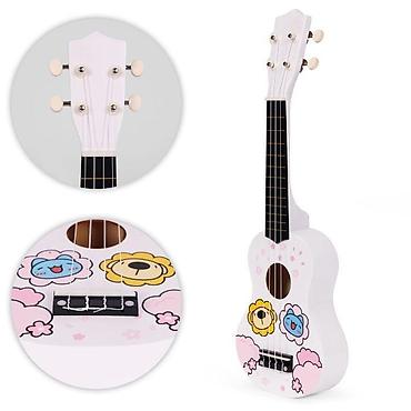 patike under armour: Ukulele drvena gitara za decu sa 4 najlonske žice i trzalicom – — 1