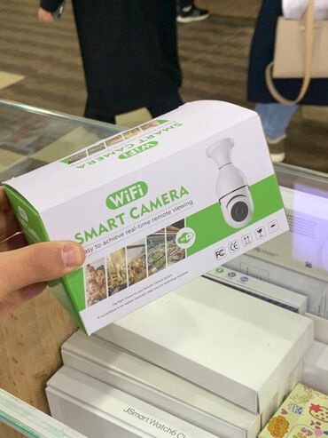 Внешние аккумуляторы: WI-FI Smart-Камера, крепится на патрон от лампочки | Гарантия +
