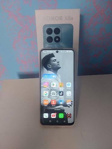 usb data modem: Honor X8a, 128 GB, rəng - Qara, Barmaq izi — 1