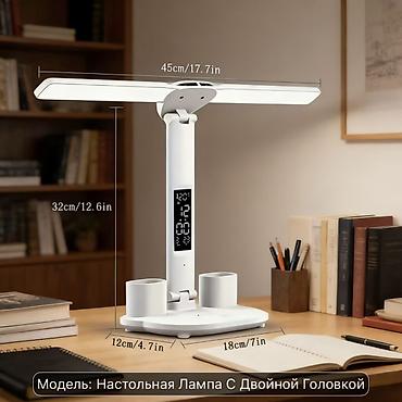 hamilton saat: İki başlı stolüstü LED lampa - Fərqli səhnələr üçün 3 işıq rəngi — 4