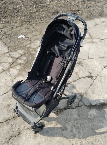 Коляски: Коляска, цвет - Черный, Б/у — 3
