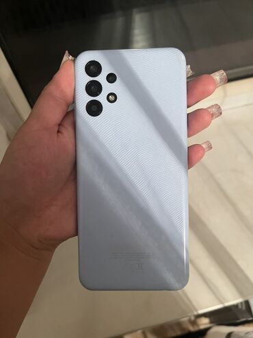поставка для телефона: Samsung Galaxy A13, Колдонулган, 64 ГБ, түсү - Көк