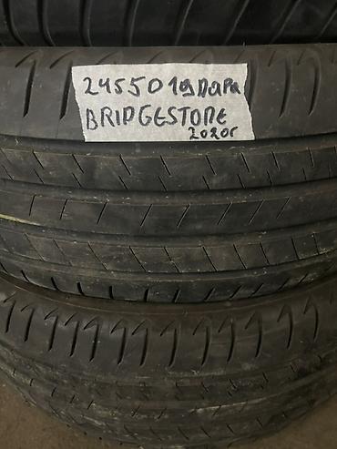 24550: Шины 245 / 50 / R 19, Лето, Б/у, Пара, Bridgestone — 1