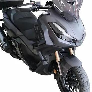 dekla motora: Par štitnika/deflektora za noge za skuter – bočni produžeci oplate - — 6